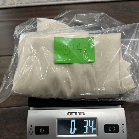 Satin Cropped Short Sleeve Size S Blouse Side Zip Cream Top Elegant Minimalist - Picture 8 of 8